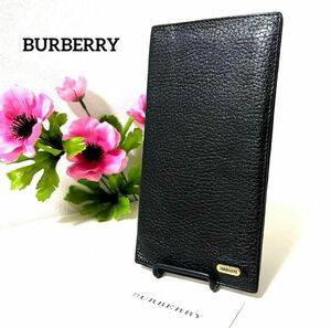 ◆美品◆BURBERRY◆バーバリー ◆黒ブラック◆ノバチェック◆長財布