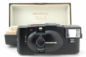 【美品】Olympus オリンパス XA2+A11+ケース #167