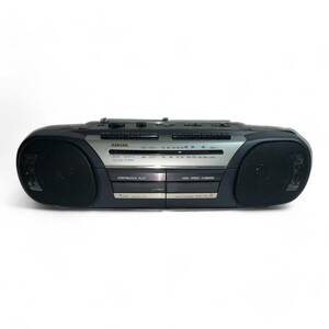 * Aiwa AIWA radio-cassette CS-W520 black double cassette installing 47-29