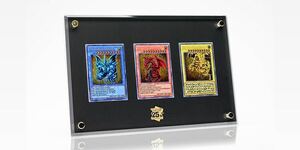 新品 「三幻神」スペシャルカードセット（ステンレス製）遊戯王