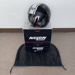 Nolan ノーラン N21 Visor Dolce Vita Jet Helmet ジェットヘルメット フラットブラック XLの画像1