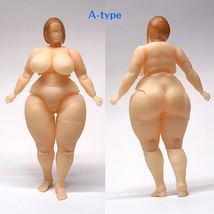 BBW! ファティさん 超級豊満タイプ(A＆B type) フィギュア 素体 1/12(約145mm)【オリジナル自主製作品】_画像2