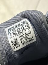 ● adidas NEO SET SU アディダス ネオセット ローカット スニーカー 24.0cm メンズ レディース 男女兼用可 スニーカー シューズ 靴 グレー_画像10