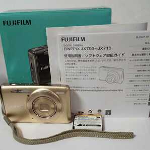【薄型軽量ボディ】 FUJIFILM デジタルカメラ FinePix JX700の画像1