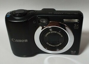 【安心の乾電池式♪】 Canon コンパクトデジタルカメラ PowerShot A1400