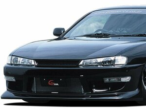 新品☆GP SPORTS【ジーピースポーツ】　G FOUR　シルビア[後期]（S14）　フロントバンパースポイラー（未塗装）