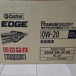 限定価格 カストロール EDGE エンジンオイル 0W-20 SN/GF-5　6缶セット