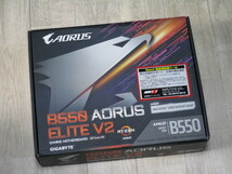 ★GIGABYTE B550 AORUS ELITE V2 AMD B550 AORUS ATX マザーボード【Socket：AM4】_画像1