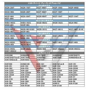 トヨタ/ダイハツ ナビ 載せ替え交換 2015/2014年 NSCP-W64 NSZA-X64TGPS一体型フィルムアンテナ+VR-1 地デジアンテナセット WG6CSの画像4