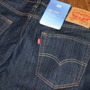 送料無料 即決 【未使用】 LEVI'S ★ 502TM COOL レギュラーテーパーフィット デニム (W34/L32) ★ リーバイス ストレッチ 通気 速乾 29507の画像9