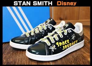 送料無料 即決【未使用】 adidas Originals × Disney ★ STAN SMITH (US5/23cm) ★ アディダス スタンスミス HQ2173 SPACE JOURNEY 箱付き