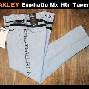 送料無料 特価即決【未使用】 OAKLEY GOLF ★ Emphatic Mx Htr テーパードパンツ(L/79~84cm) ★ オークリー ゴルフ 定価1万1000円 吸汗