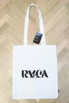 送料無料 特価即決【未使用】 RVCA ★ RVCA ANPアーティスト MHAK トートバッグ ★ ルーカ 税込定価4950円 エコバッグ_画像2