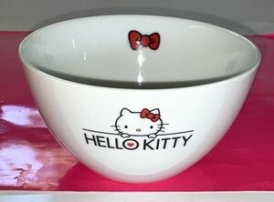 количество 4 лот! * редкость 2012! *HELLO Kitty Kitty салатница * [ Hello Kitty × Lawson ] керамика не продается не использовался 