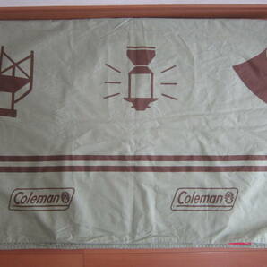 Coleman コールマン キャンプ アウトドア 敷き布 敷き物 緑系 カーキ系 O2404Bの画像2