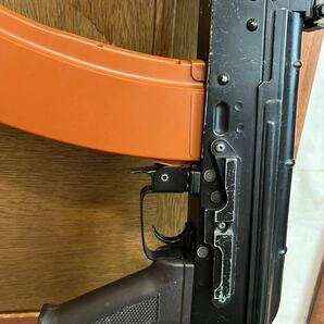 電動ガン 動作確認済み AK74 フルメタル リアルウッド ストックカスタム ショベルAKの画像10