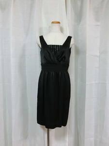 EPOCA　エポカ　ドレス　装飾　ワンピース　ブラック　３８