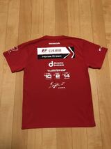 美品☆HONDA CBR／ホンダモーターサイクル　サイズL 速乾ドライ半袖Tシャツ ALL JAPAN ROADRACE・全日本ロードレース選手権大会MFJ SB/鈴鹿_画像5