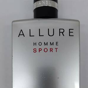 CHANEL シャネル ALLURE HOMME SPORT アリュール オム スポーツ 50ml オードトワレ EDT 香水 残量多 7160の画像1