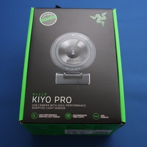 Razer Kiyo Pro ストリーミング ウェブカメラ Webカメラ USB 3.0 フルHD 1080p/60FPS 高精細画質 207万画素 HDR対応 103°広角