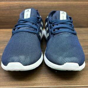 KT240305 D-57 adidas アディダス climacool クライマクール メッシュシューズ ランニングシューズ ネイビー レディース 23.5cmの画像3