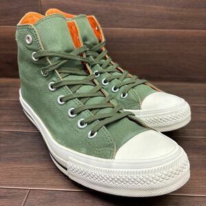 FK240305 D-59 CONVERSE コンバース ALLSTAR ハイカットスニーカー カジュアルスニーカー オリーブ メンズ 29cm