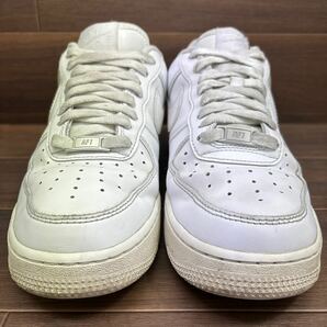 FK240305 D-59 NIKE ナイキ AIRFORCE 1 07 エアフォース カジュアルスニーカー ローカットスニーカー ホワイト メンズ 26cmの画像3