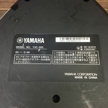 US240409 B-11 YAMAHA ヤマハ スピーカー YVC-300 Bluetooth マイクスピーカー オーディオ機器 音響機器 ブラック 通電確認済み_画像6