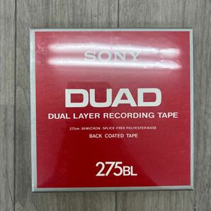 ■C-502 『未開封』 SONY ソニー オープンリールテープ レコーディングテープ DUAD-5-275-BL 275BL 13本セット まとめ 未使用保管品の画像3
