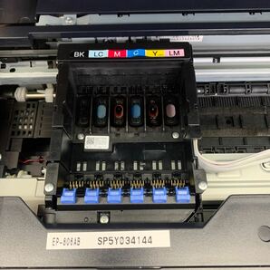 US240409 E-42 EPSON エプソン カラリオ インクジェット複合機 プリンター EP-806AB インクジェットプリンター wi-fi ジャンクの画像4