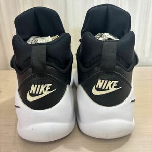 FK240305 D-62 NIKE ナイキ KWAZI クワザイ メッシュ カジュアルスニーカー ハイカットスニーカー ブラック レディース 24.5cmの画像4