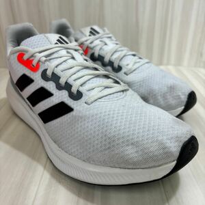 FK240305 D-62 adidas アディダス RunFalcon ランファルコン メッシュシューズ ランニングシューズ ホワイト メンズ 27.5cm