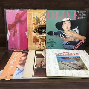 US 240409 B-79 邦楽 LP レコード まとめ50枚 松田聖子 吉田拓郎 竹内まりや 荒井由美 キャロル 矢沢永吉 ANR 他 動作未確認の画像8