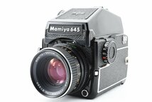 ◇◆ 極美品 マミヤ Mamiya M645 1000S PD プリズムファインダー 中判 + セコール Sekor C 80mm f2.8 動作絶好調 8470 ◆◇_画像2