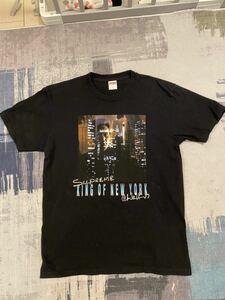 【中古】Supreme - Christopher Walken King Of New York Tee シュプリーム Tシャツ 黒 ブラック Mサイズ 19SS
