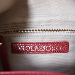 VIOLAd'ORO ヴィオラドーロ レザー ショルダーバッグの画像10