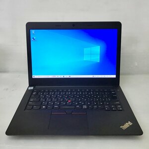 ●第7世代i3 大容量メモリ 14型ビジネスノート Lenovo ThinkPad E470 (Core i3-7100U 2.4GHz/16GB/500GB/Wi-Fi/Webカメラ/Windows10)