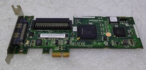 ●SCSIカード Adaptec ASC-29320LPE [Ultra320 SCSI / ロープロファイル / PCI-Express x4 / 内部1ポート 外部1ポート] NEC OEM N8103-107