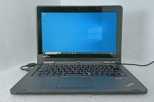 ●タッチパネル液晶 格安ビジネスノートPC Lenovo ThinkPad Yoga 20C0 (Core i3-4030U 1.9GHz/4GB/320GB/Wi-Fi/Webカメラ/Windows10)