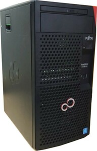 ●[Windows Storage Server 2016 STD] NAS対応サーバ 富士通 Primergy TX1310 M3 (Pentium G4560 3.5GHz/8GB/3.5inch 1TB*2 SATA RAID)