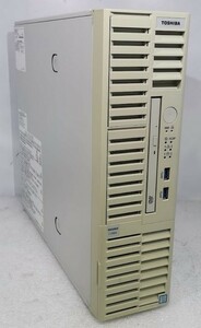 ●[Windows Server 2012 R2] 省スペース型サーバ 東芝 Magnia C1300e (4コア Xeon E3-1220 v5 3GHz/12GB/3.5inch 1TB*2/RAID/DVD)