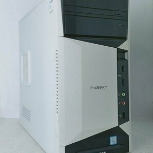 ●[Windows11] 9世代i5搭載 大容量メモリ タワー型PC EPSON Endeavor MR8200-L (Core i5-9600K 3.7GHz/16GB/SSD 512GB+ HDD 1TB/DVDマルチ)の画像1