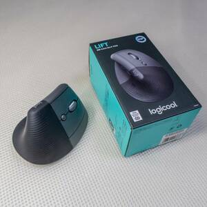 Logicool(ロジクール)ワイヤレス 静音 エルゴノミック マウス LIFT M800GR Bolt Bluetooth smartwheel ワイヤレスマウス 無線