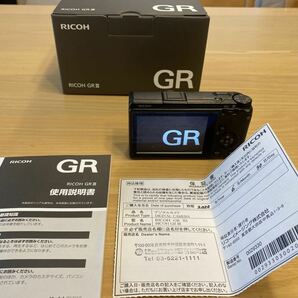 RICOH GRⅢ ジャンク品ですが撮影出来ます！ リコー GR3 の画像2