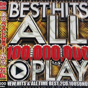 ◆未開封CD★『BEST HITS ALL 100，000，000 PLAY BEST 』Ariana Grande BTS TWICE TLC NiziU Mary Jane Blige Alicia Keys★1円の画像1