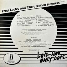 ★コレクション放出！FRED LOCKS & CREATION STEPPERS LOVE AND ONLY LOVE★_画像2