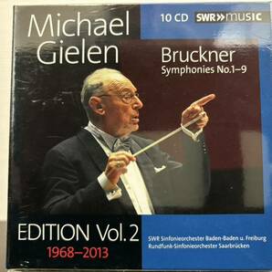 未開封新品 ブルックナー 交響曲全集 ギーレン 指揮 SWR交響楽団 バーデンバーデン 他 10CDの画像1