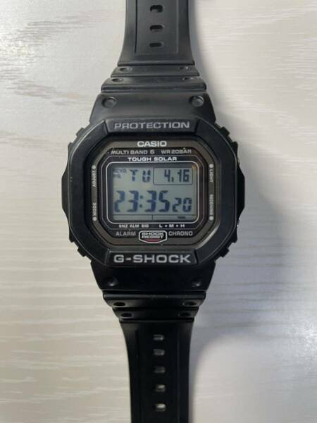 G-SHOCK GW-5000-1JF 電波時計 タフソーラー充電 スクリューバック CASIO ジーショック