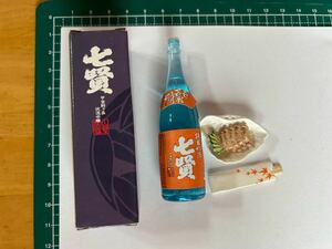 カネボウ 酒蔵紀行　山梨県 純米燗酒 七賢 あわびの煮貝　不揃い　玩具　ドールハウス ミニチュア 送料無料