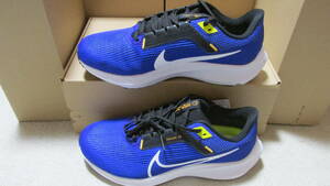 NIKE Nike air zoom Pegasus 40 wide [ wide width ] 27.0cm blue color 